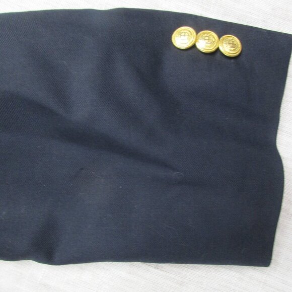 Hickey Freeman Blazer Jacket Mens Navy Long Sleeve Notch Lapel Single Breasted - Picture 4 of 10